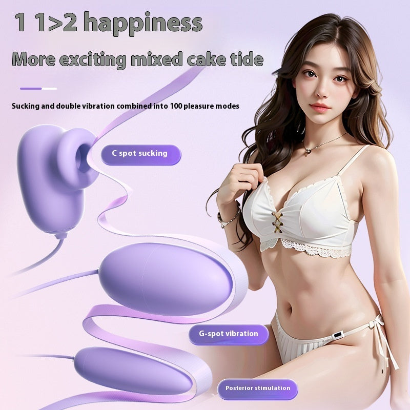 Funny Egg Suction & Vibration Toy for Women