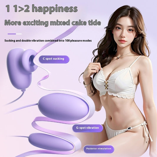 Funny Egg Suction & Vibration Toy for Women